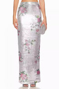 Women's PIA Skirt Silver