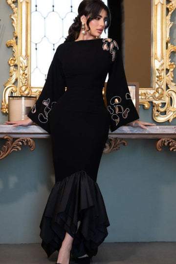 Women's Omer Rhinestone Bandage Dress Black