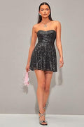 Women's Glitz and Glam Sequined Dress