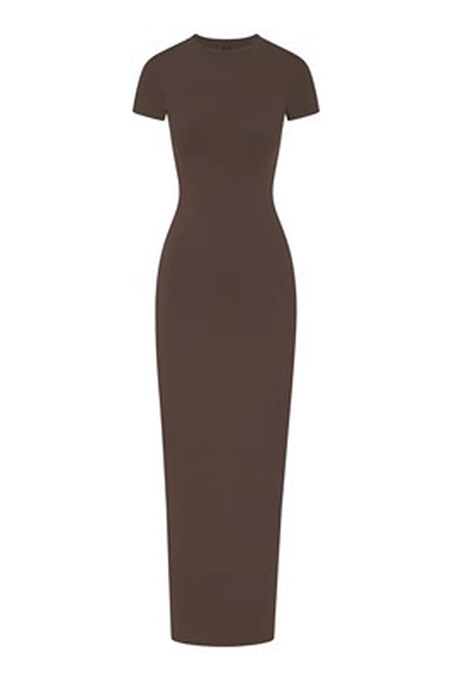 Women's New Vintage Long Loungewear Coffee