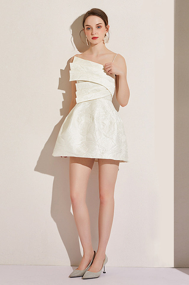 Women's Strapy Hem Mini Dress