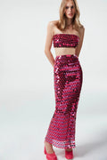 Women's Sereena Sequins Set Pink