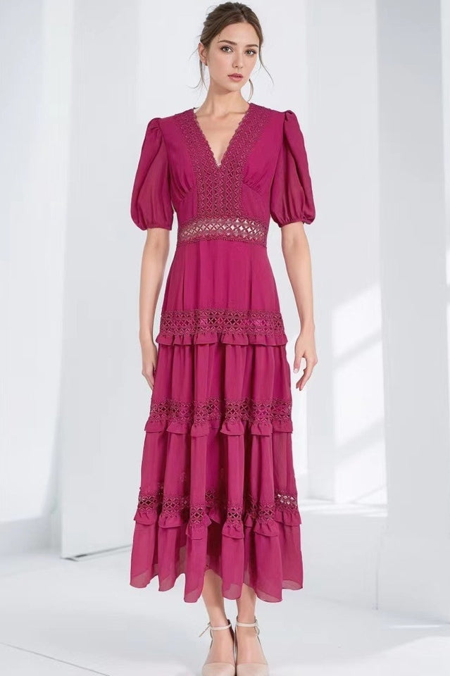 Women's Moreau Long Dress Mauve