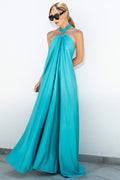 Women's Ofelia Halter Loop Maxi Dress