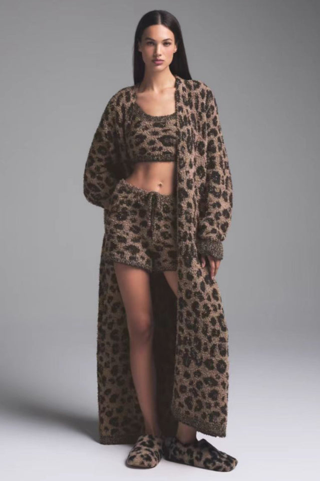 Women's Cozy Knit Unisex Robe