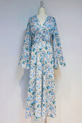 Women's Aracely V Neck Floral Maxi Dress