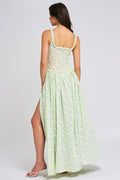 Women's Jacquard Maxi Dress
