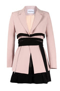 Women's Carolina Blazer & Skirt Set Dusty Pink