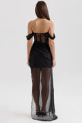 Women's Debut Off Shoulder Lace Maxi Dress