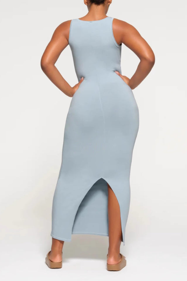 Women's SKIMS New Vintage Scoop Neck Maxi Dress