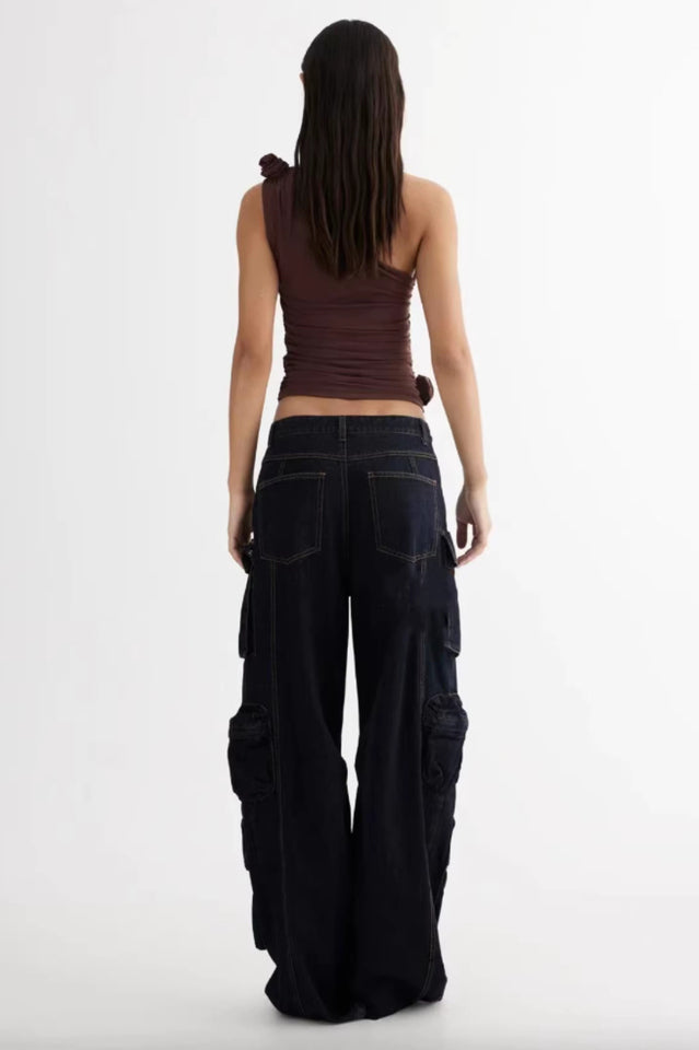 Women's Amiri Wide-Leg Work Jeans