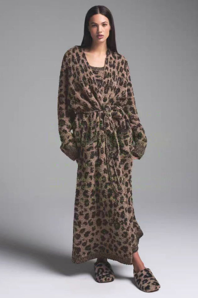 Women's Cozy Knit Unisex Robe