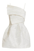 Women's Strapy Hem Mini Dress White
