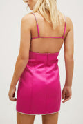 Women's Heart Embellished Mini Dress