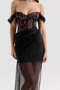 Women's Debut Off Shoulder Lace Maxi Dress