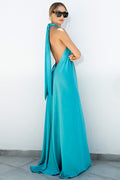 Women's Ofelia Halter Loop Maxi Dress