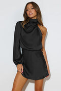 Women's Meet Tonight Mini Dress Black