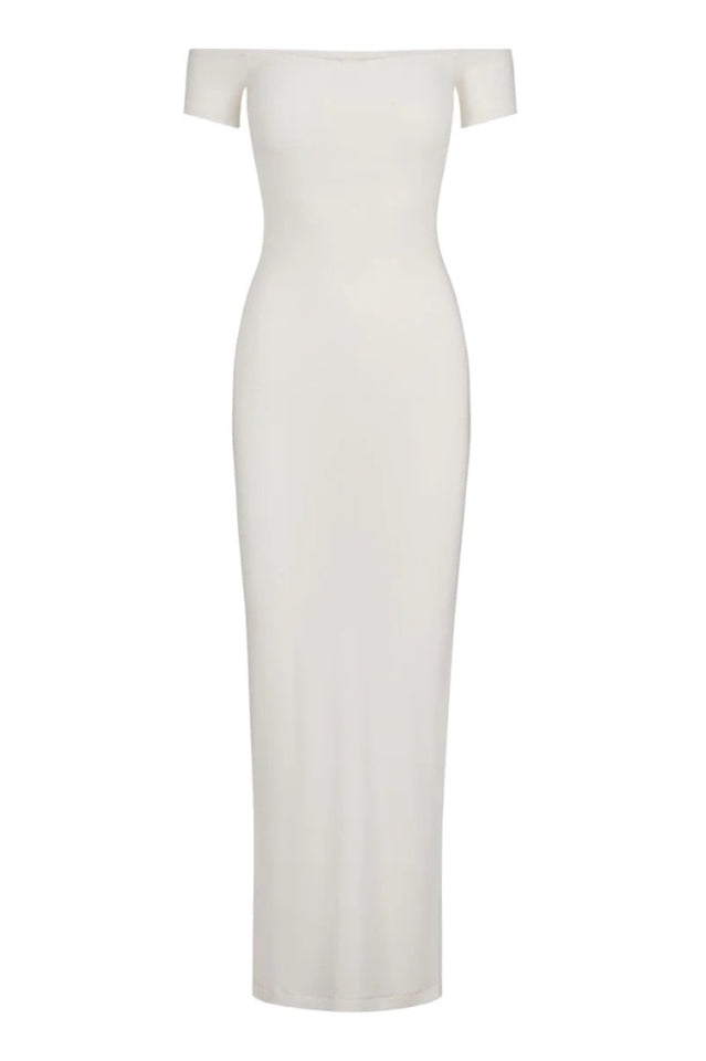 Women's SKIMS Soft Lounge Off-Shoulder Slip Dress