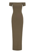 Women's SKIMS Soft Lounge Off-Shoulder Slip Dress