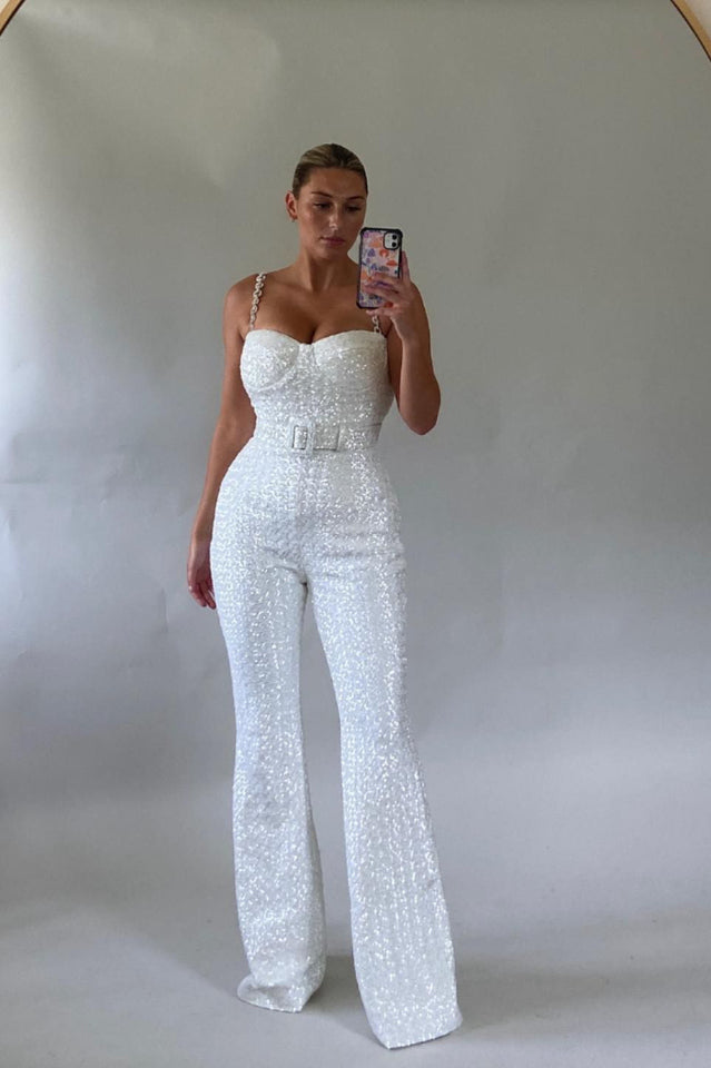 Women's Lucinda Gold Jumpsuit