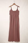 Women's Mauve Boho Maxi Dress