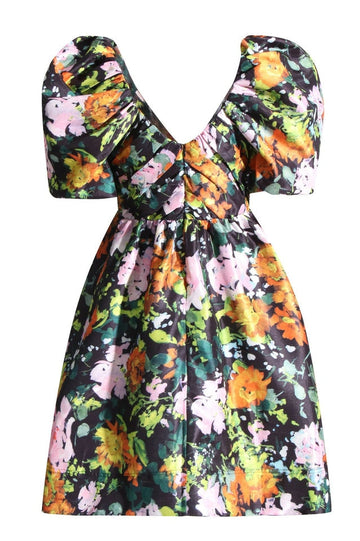 Women's Gabrielle Plunge Mini Dress