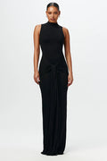 Women's Alorar Bodycon Maxi Dress Black