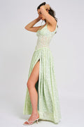 Women's Jacquard Maxi Dress