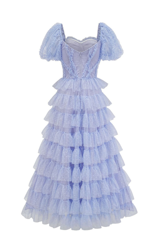 Women's Lisette Ruffle Off Shoulder Gown