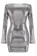 Women's Solaria Sequined Tulle Mini Dress