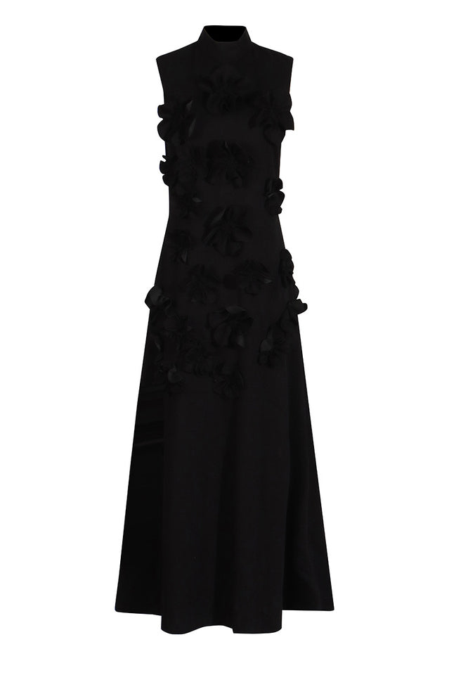 Women's Quince Gown Black