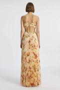 Women's Moira Floral Cut-out Halter Maxi Dress