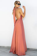 Women's Ofelia Halter Loop Maxi Dress
