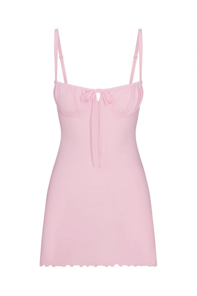 Women's Alorar Pointelle Mini Dress Pink