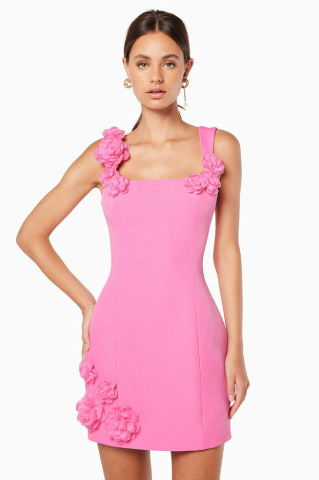 Women's Trompe Mini Dress Pink