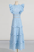 Women's Jami Lace Midi Dress Blue