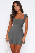 Women's Cocolii Short Dress Gray