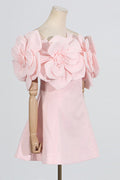 Women's Chabela Flower Off-Shoulder Mini Dress