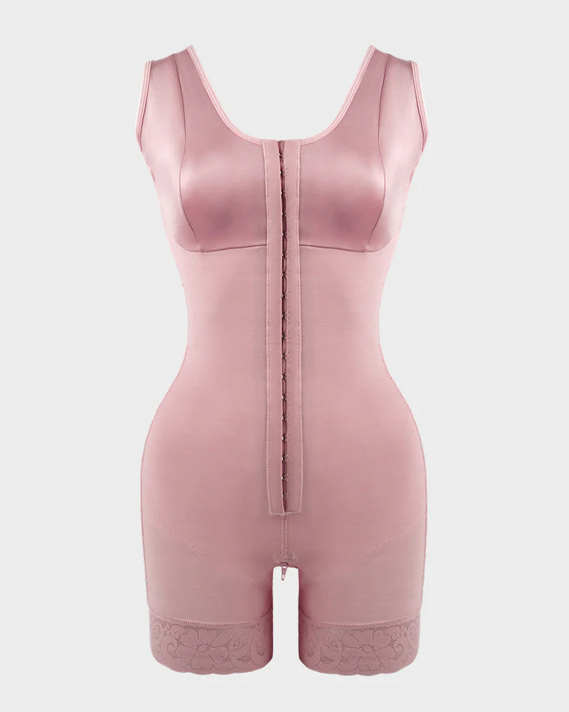 Women’s Extra Plus Size Tummy Control Shaper Bodysuit with Bra