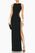 Women's Suit Bow Knitted Dress
