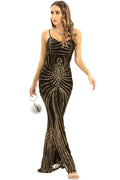 Women's Honey Couture Tie Up Formal Dress