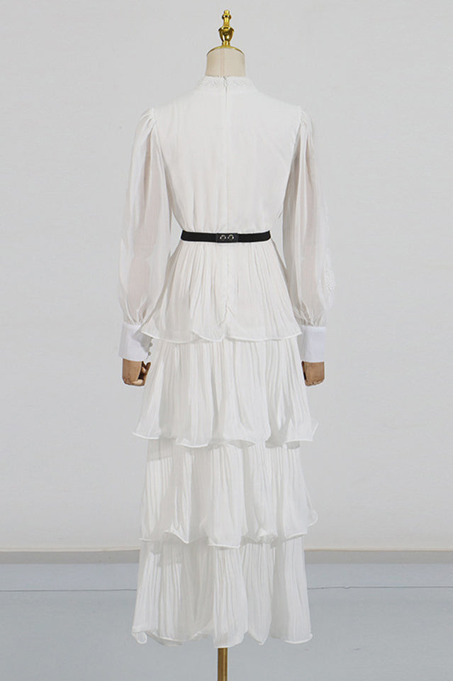 Women's Antheaa Chiffon A-Line Maxi Dress