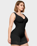 Women’s Extra Plus Size Tummy Control Shaper Bodysuit with Bra