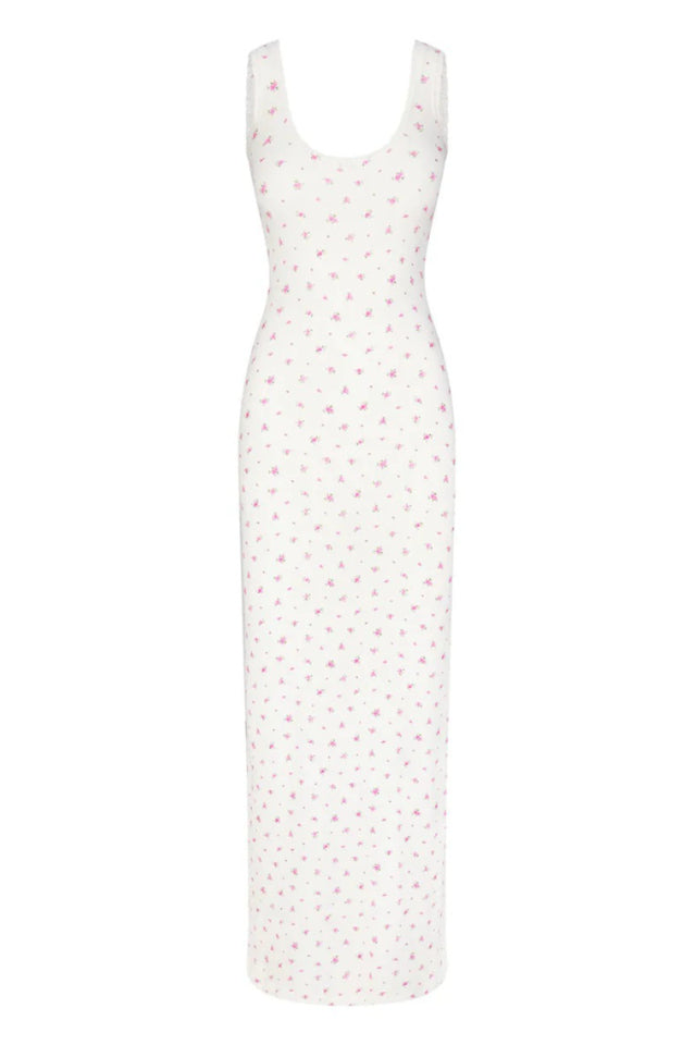 Women's Soft Lounge Lace Scoop Neck Dress