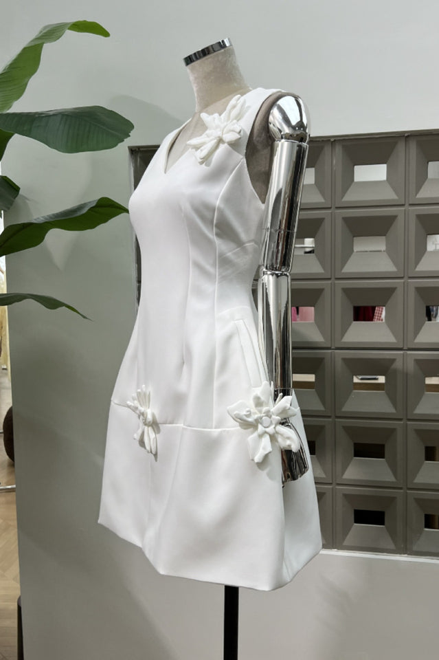 Women's Bertina Floral Applique Mini Dress