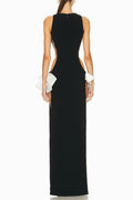 Women's Suit Bow Knitted Dress