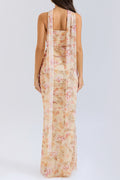 Women's Hallie Corset With Neck Scarf + Skirt Set