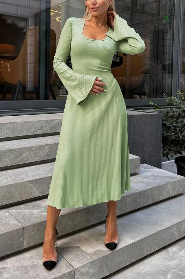 Women's Jaye Long Sleeve Maxi Dress Olive