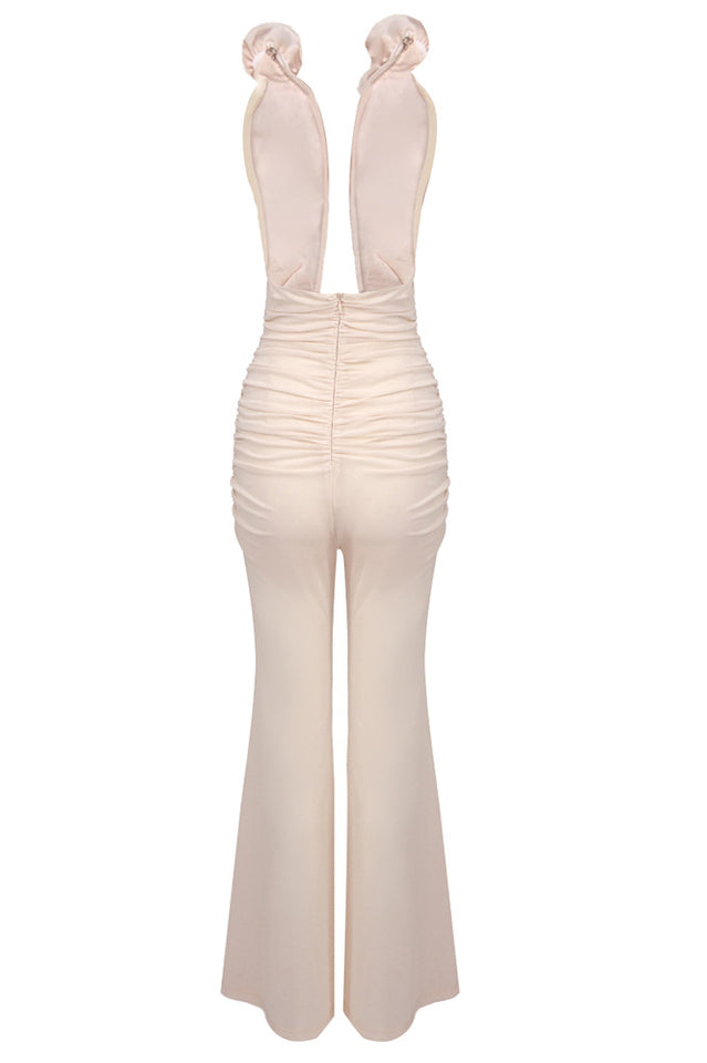 Women's Vissarion 3D Flower Pleat Jumpsuit