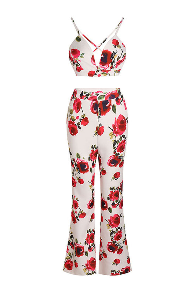 Women's Taning 3 Piece Set With Roses